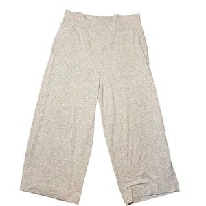 Athleta Light Gray Wide Leg Pants